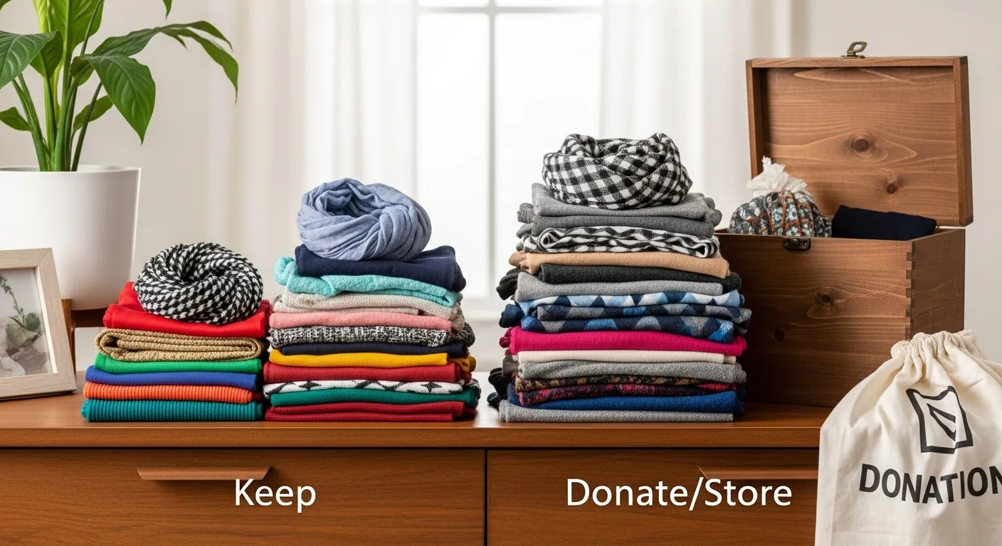 5 Cara Terbaik Susun Tudung Dalam Bilik Supaya Nampak Kemas & Tersusun