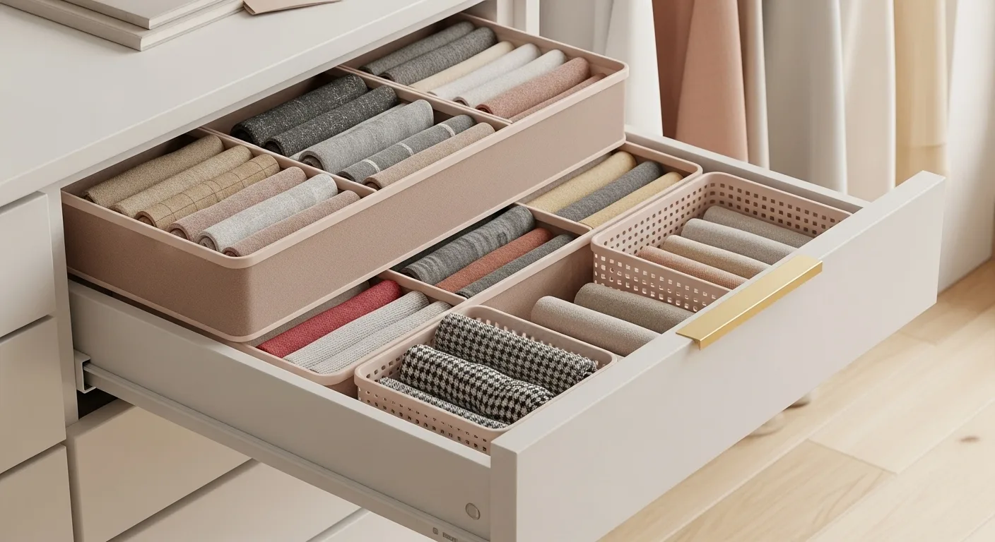 5 Cara Terbaik Susun Tudung Dalam Bilik Supaya Nampak Kemas & Tersusun