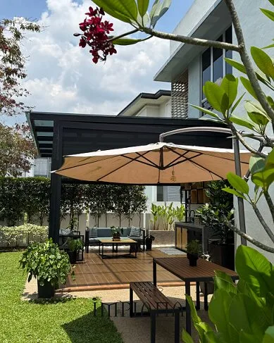 Dekor Landskap Idea Sendiri, LAMAN Konsep Modern Tropical, Mudah Jaga & Praktikal 34 Dekor Landskap Idea Sendiri, LAMAN Konsep Modern Tropical, Mudah Jaga & Praktikal