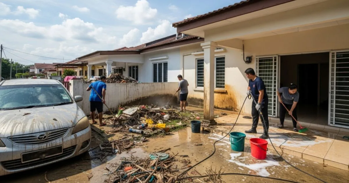 Panduan Bersuci Rumah Selepas Banjir: Cara Betul Menyucikan Najis Mengikut Syarak
