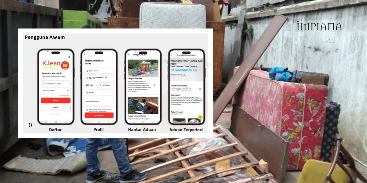 Guna Khidmat i-Clean Selangor, Kutip Barang Rumah SAIZ BESAR Yang Nak Dibuang Secara PERCUMA!