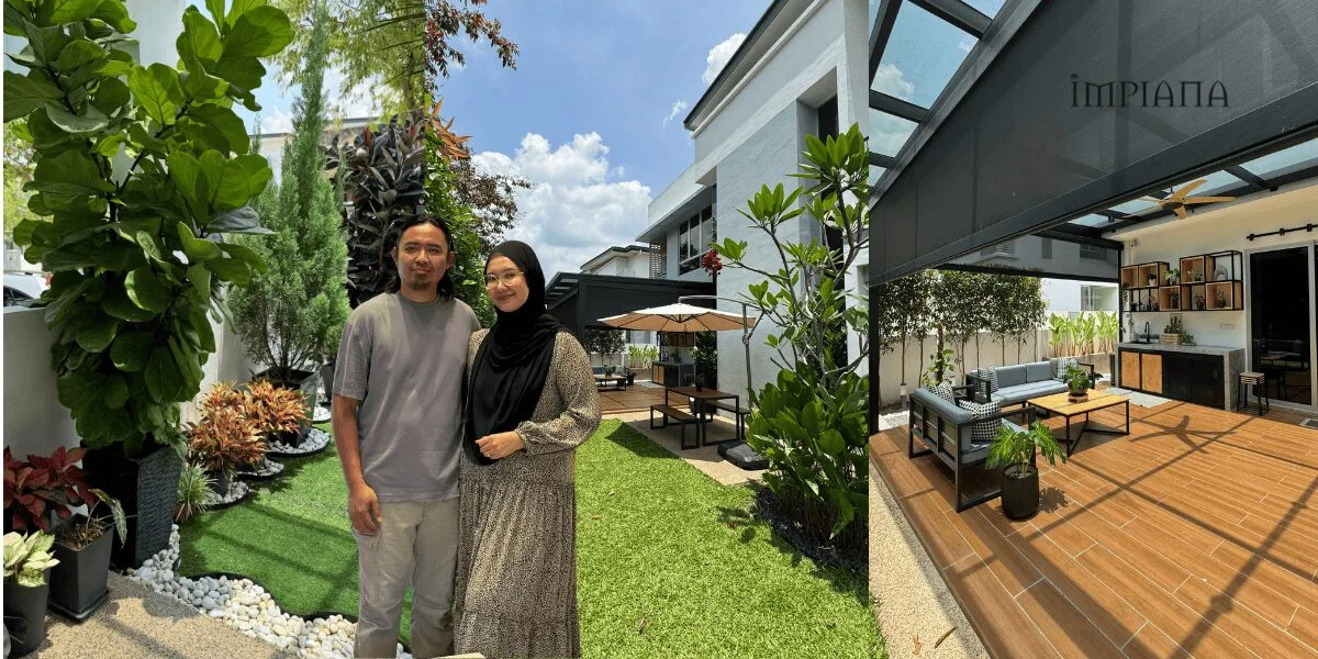 Dekor Landskap Idea Sendiri, LAMAN Konsep Modern Tropical, Mudah Jaga & Praktikal