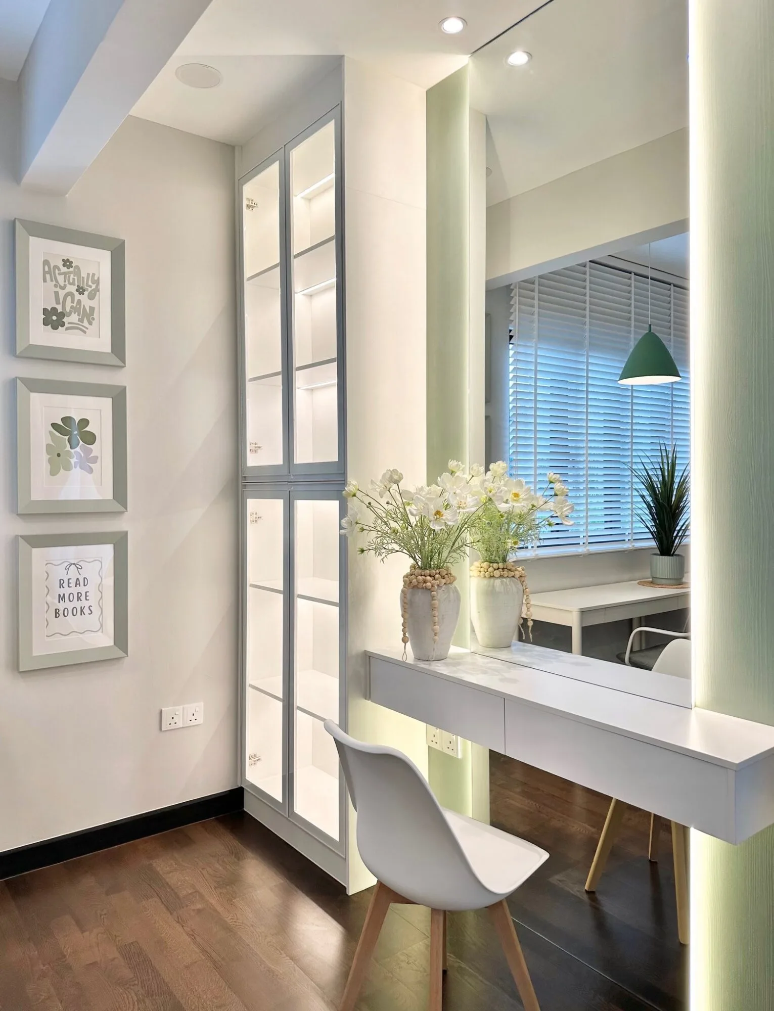 Ruang Extension Khas Untuk Dua Anak Perempuan Remaja, Konsep Twin Sharing Yang Kemas & Menenangkan