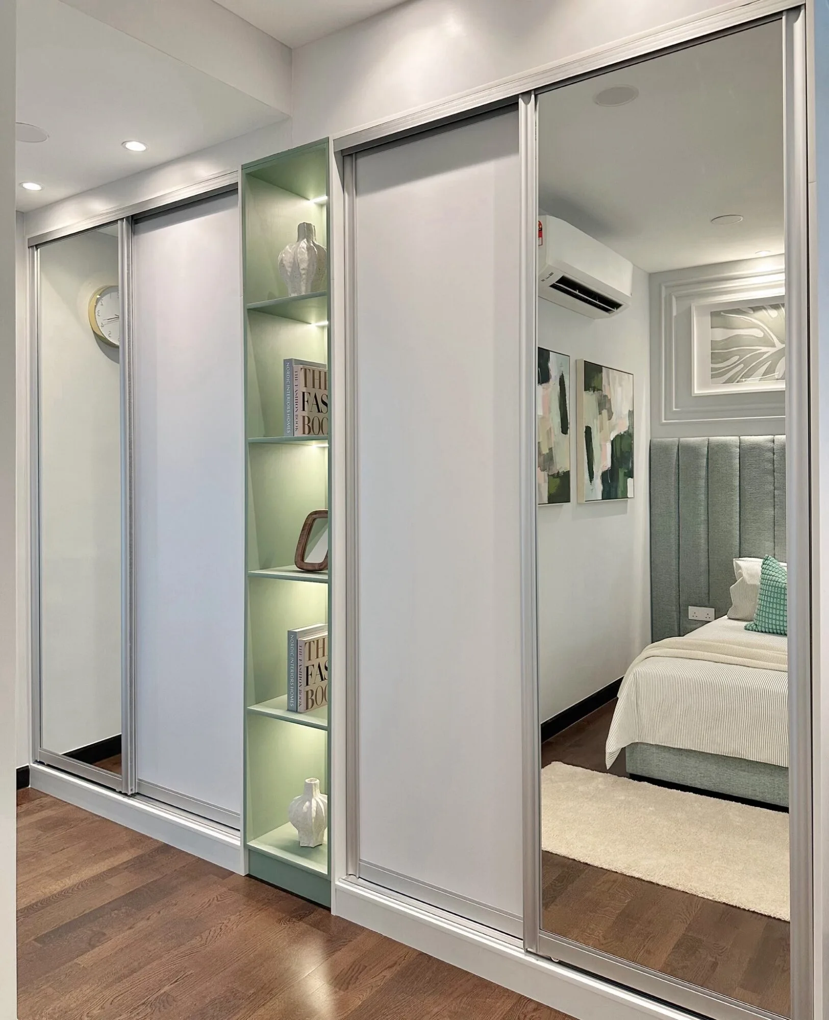 Ruang Extension Khas Untuk Dua Anak Perempuan Remaja, Konsep Twin Sharing Yang Kemas & Menenangkan