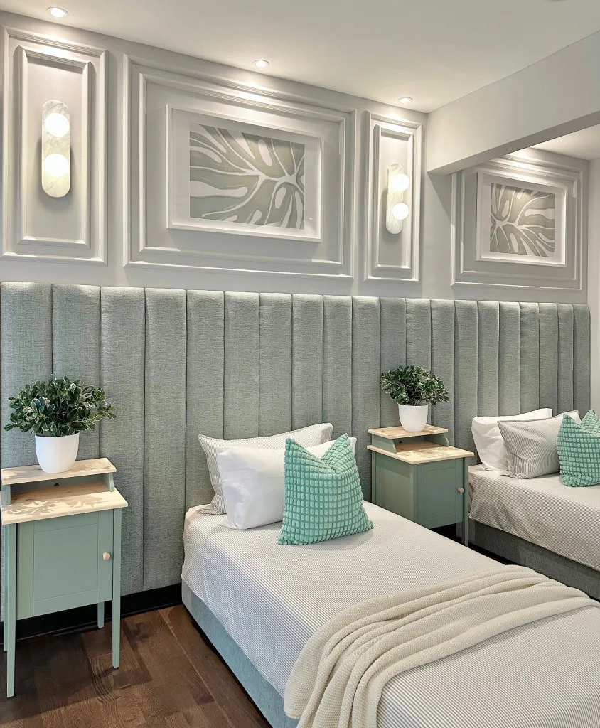 Ruang Extension Khas Untuk Dua Anak Perempuan Remaja, Konsep Twin Sharing Yang Kemas & Menenangkan