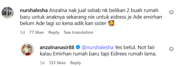 ANZALNA Nak Jual Rumah Sekali Perabot Untuk Beli Rumah Baru Eidrees & Emirhan