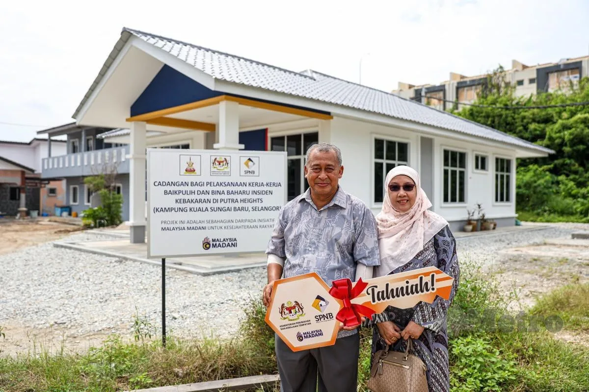 Rumah Baharu Mangsa Kebakaran Tidak Seperti Dijanjikan – Penduduk Kampung Sungai Baru Luah Kecewa