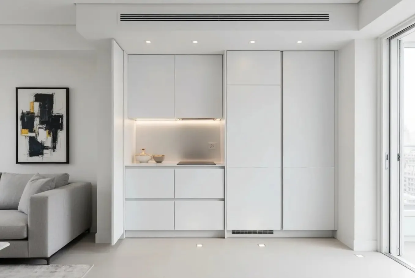 Dapur Kompak Tampil Mewah, 5 Idea Reka Letak Dapur Apartmen Terbaik 9 Dapur Kompak Tampil Mewah, 5 Idea Reka Letak Dapur Apartmen Terbaik