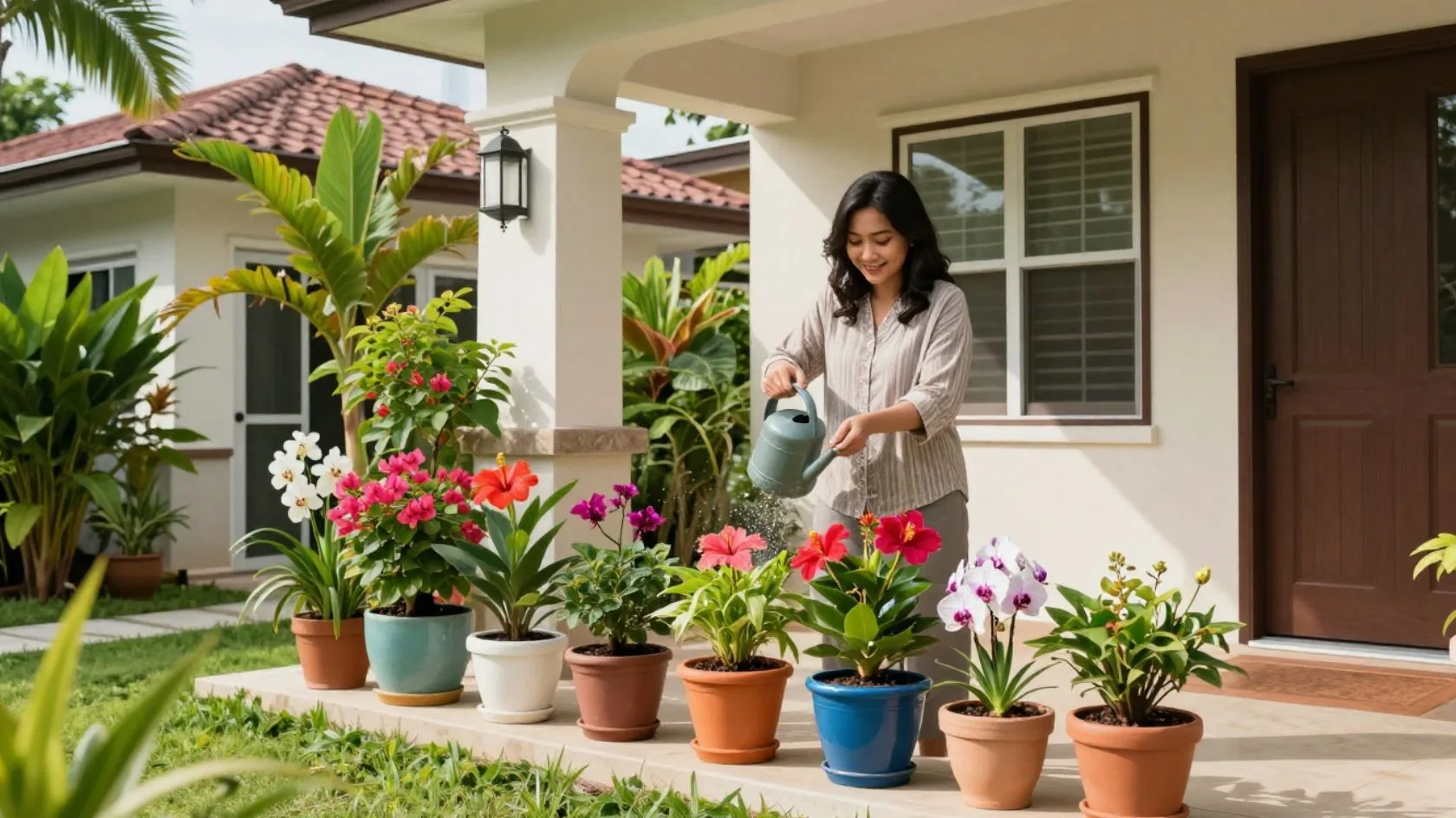 Berapa Banyak Pokok Bunga Perlu Ada Di Halaman Rumah?