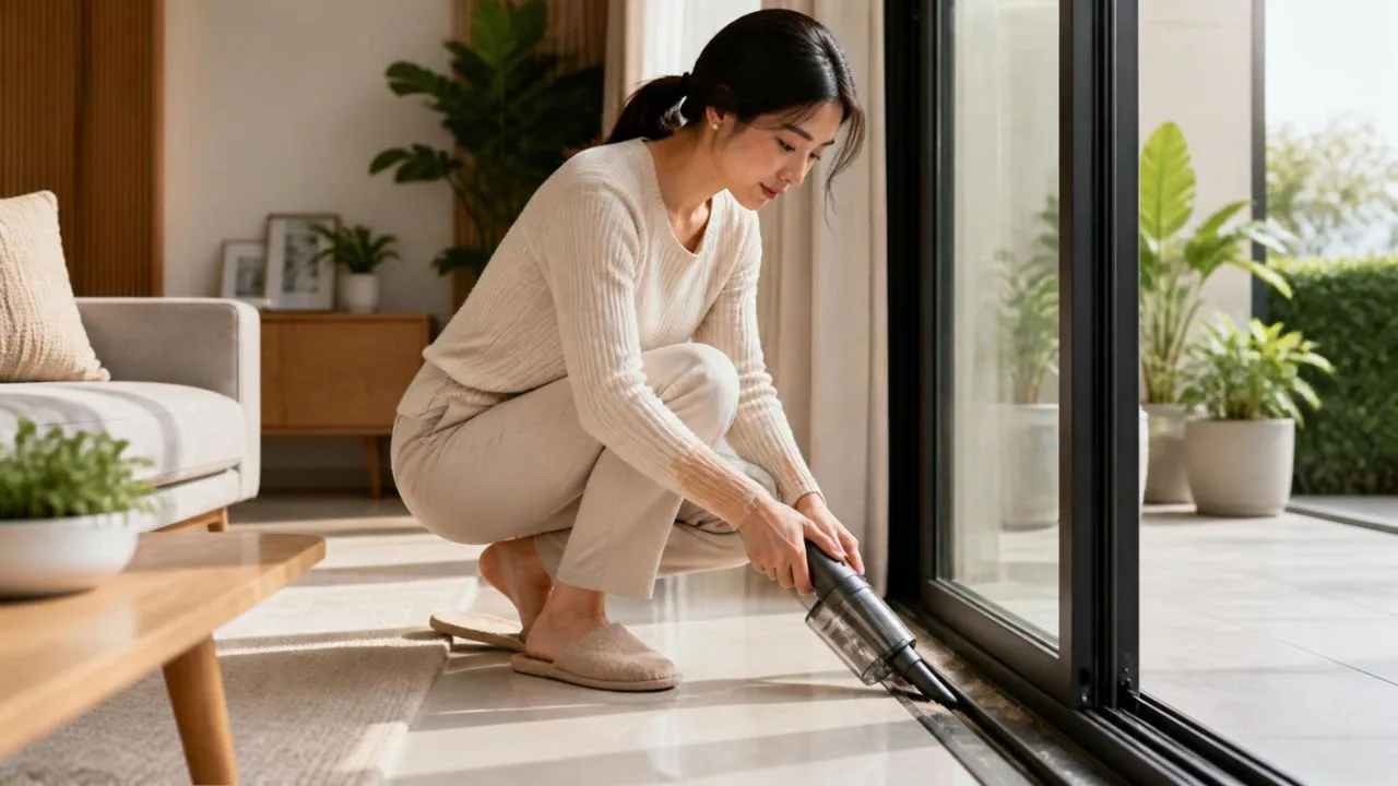 Pintu Sliding Door Berat & Bunyi Berderit? DIY Penyelenggaraan Roda & Trek Pintu