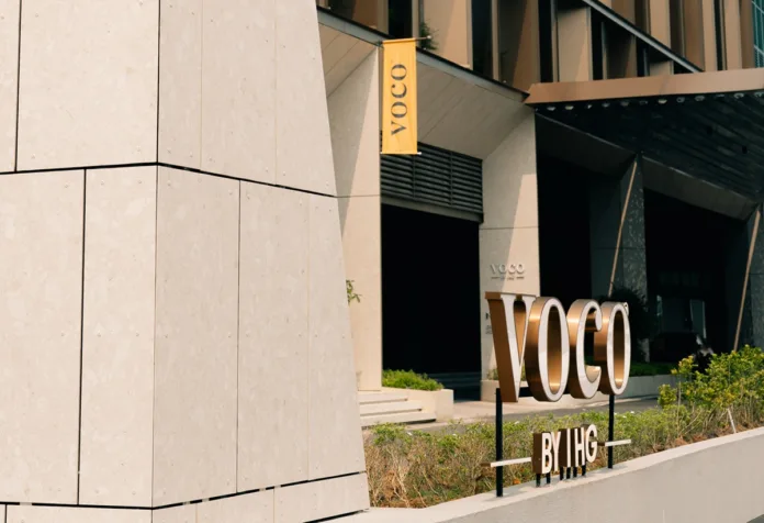 voco Kuching’s façade featuring Dekton Ava by Cosentino - Copy