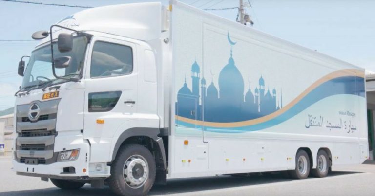 Inovasi Bijak Untuk Orang Islam, Jepun Pelopor Trak Masjid Bergerak