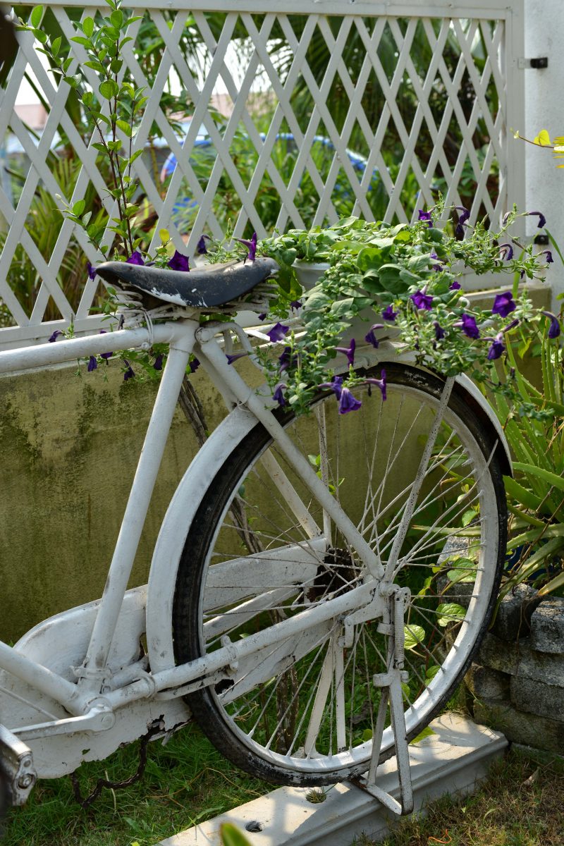 Barang Lama Jangan Dibuang Ada Gunanya Sebagai Hiasan Taman Impiana