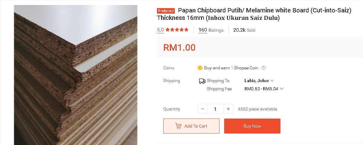 D.I.Y Kabinet Dapur, Mudah Tempah Pintu Dekat Shopee Tinggal Pasang Je 10 D.I.Y Kabinet Dapur, Mudah Tempah Pintu Dekat Shopee Tinggal Pasang Je 10