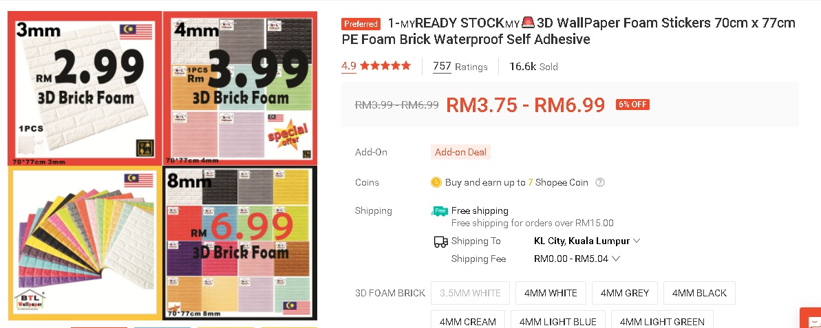 D.I.Y Kabinet Dapur, Mudah Tempah Pintu Dekat Shopee Tinggal Pasang Je 14 D.I.Y Kabinet Dapur, Mudah Tempah Pintu Dekat Shopee Tinggal Pasang Je 14